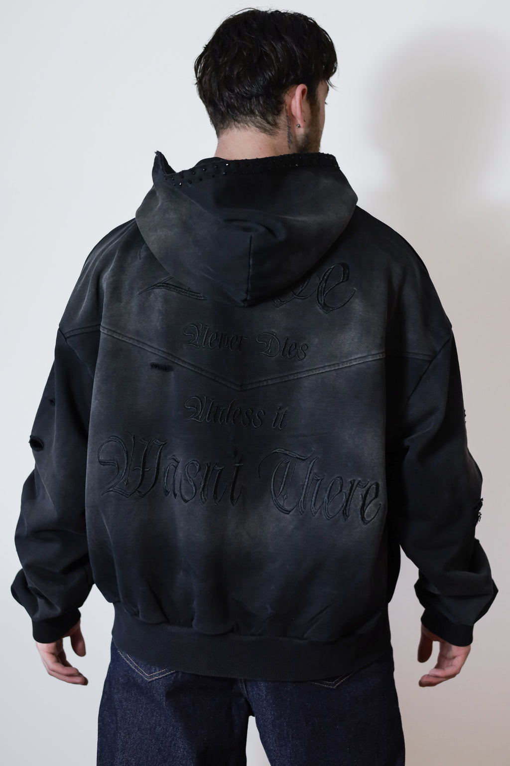 Dark night zip up