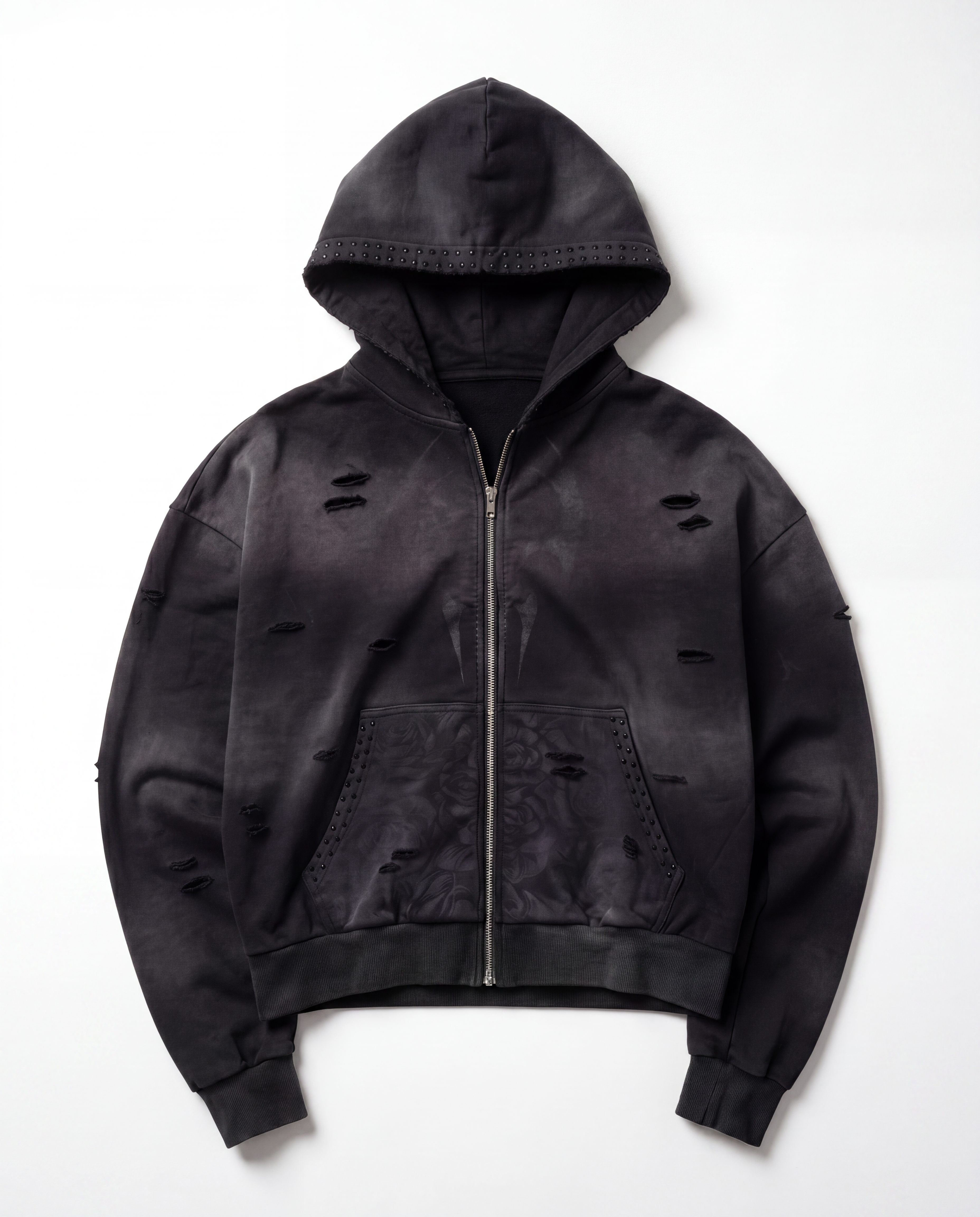 Dark night zip up